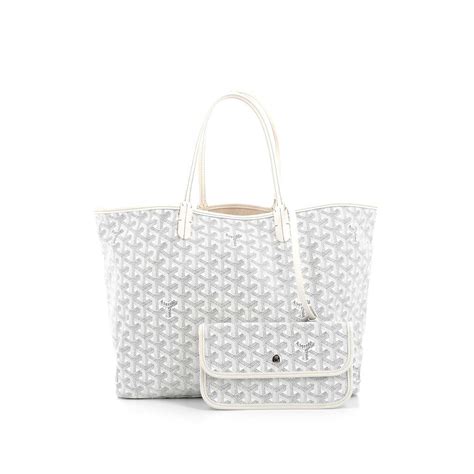 goyard sac blanc|sac de sac Goyard.